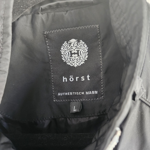 Horst Mens Casual 4 pocket Jacket Black Size Large - Picture 3 of 12